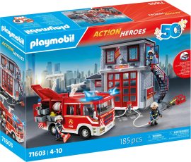 Playmobil 71603 Veľká hasičská súprava s vodnou pumpou