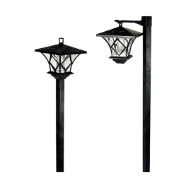 MasterLED Solárna záhradná stojacia lampa, 153cm, IP65, VIP0743