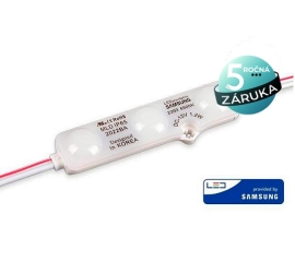 Samsung 1,2W LED svetelný modul mliečny kryt MLD, 6500K 135lm SMD5730 IP68 12V, VIP2393