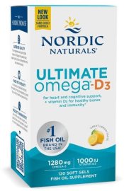 Nordic Naturals Ultimate Omega-D3 1280mg 120tbl