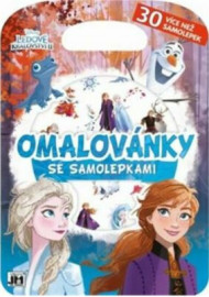 Omalovánka se samolepkami Ledové království 2