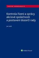 Kontrola řízení a správy akciové společnosti a postavení dozorčí rady - cena, porovnanie