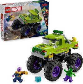 Lego Marvel 76312 Hulkov truck vs. Thanos