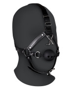 Ouch! Xtreme Head Harness with Breathable Ball Gag and Nose Hooks - cena, porovnanie