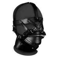 Ouch! Xtreme Head Harness with Zip-up Mouth and Lock - cena, porovnanie