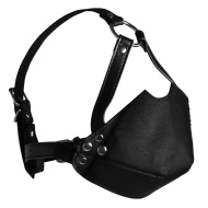 Ouch! Head Harness with Mouth Cover and Breathable Ball Gag - cena, porovnanie