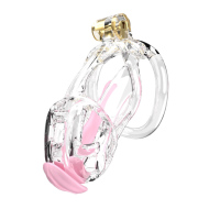 Cellmate Guardian Chastity Cage Clear Size 2 - cena, porovnanie