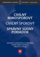 Civilný mimosporový Civilný sporový Správny súdny poriadok - cena, porovnanie