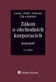 Zákon o obchodních korporacích (90/2012 Sb.). Komentář