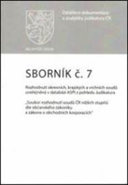 Sborník č. 7 Rozhodnutí okresních, krajských a vrchních soudů