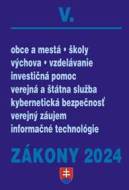 Zákony V 2024 Štátna a verejná správa, školy a obce - cena, porovnanie