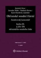 Občanské soudní řízení Soudcovský komentář Kniha III. - cena, porovnanie