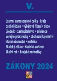 Zákony V 2024 - Veřejná správa, Školství