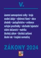 Zákony V 2024 - Veřejná správa, Školství - cena, porovnanie