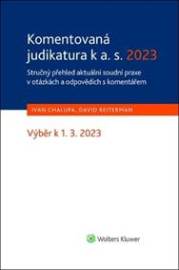 Komentovaná judikatura k a. s. 2023