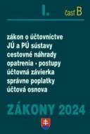 Zákony I B 2024 Účtovné zákony - cena, porovnanie