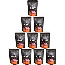 Rafi Cat Grain Free Kačacie vrecúško 10x100g