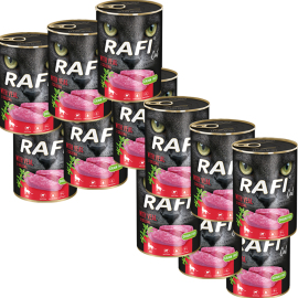 Rafi Cat bezobilné krmivo s teľacím mäsom 12x400g