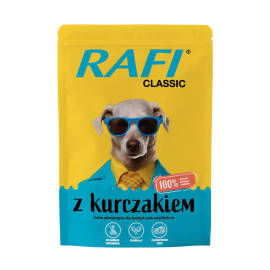 Rafi Classic kuracie mokré krmivo pre psy 400g