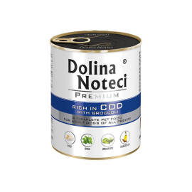 Dolina Noteci Premium bohatá na tresku s brokolicou 800g