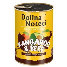 Dolina Noteci Premium SuperFood klokan a hovädzie mäso 400g