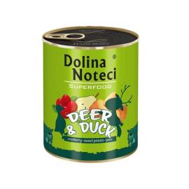 Dolina Noteci Premium SuperFood jeleň a kačica 800g