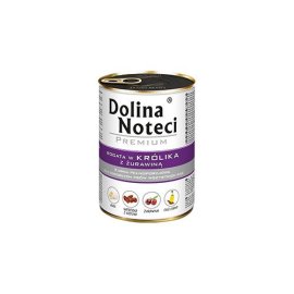 Dolina Noteci Premium bohatá na králika s brusnicami 400g