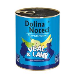 Dolina Noteci Superfood teľacie a jahňacie 800g