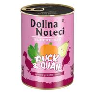 Dolina Noteci Superfood kačica a prepelica 400g - cena, porovnanie