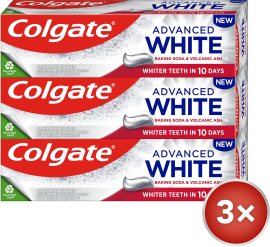 Colgate Advanced White Baking Soda & Volcanic Ash 3x75ml