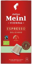 Julius Meinl Espresso Delizioso Nespresso  10ks