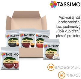 Tassimo Jacobs mixpack 72ks