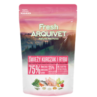 Arquivet FRESH Polovlhké krmivo pre psov s kuracím mäsom a morskými rybami 100g - cena, porovnanie