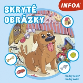 Skryté obrázky - modrý zošit