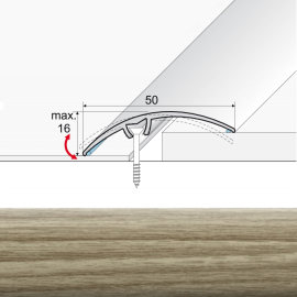 Effector Prechodová lišta A63 DUB ARCTIC