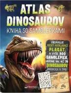 Atlas dinosaurov - kniha so samolepkami - cena, porovnanie