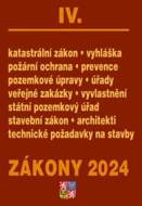 Zákony IV 2024 - stavebnictví, katastr - cena, porovnanie