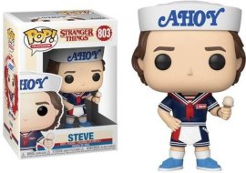 Funko Pop! Stranger Things Steve with Hat and Ice Cream 803