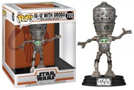 Funko Pop! Star Wars The Mandalorian IG 12 with Grogu 720