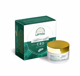 Konopná Farma Liptov Konopná masť CBD čistá 1000mg 30ml