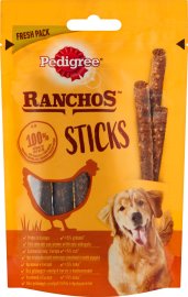 Pedigree Pochúťka Ranchos Kuracie tyčinky 60g