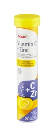 Dr. Max Pharma Vitamín C 500mg + Zinok - Citrón 20ks