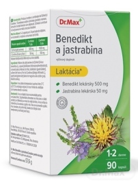 Dr. Max Pharma Benedikt a jastrabina 90tbl