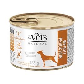 4vets Natural Veterinary Exclusive Weight Reduction 185g