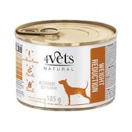 4vets Natural Veterinary Exclusive Weight Reduction 185g - cena, porovnanie