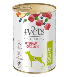 4vets Natural Veterinary Exclusive Allergy 400g