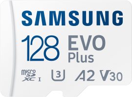 Samsung Micro SDXC EVO Plus + SD adaptér 128GB