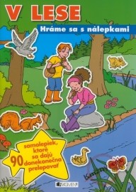 V lese – hráme sa s nálepkami